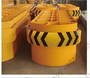 Yellow crash cushion products