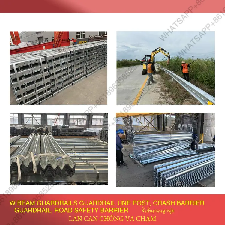 High-Speed Road Wave-Shaped Guardrail