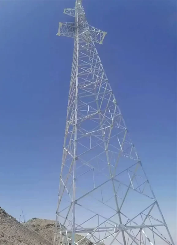 Power transmission tower product