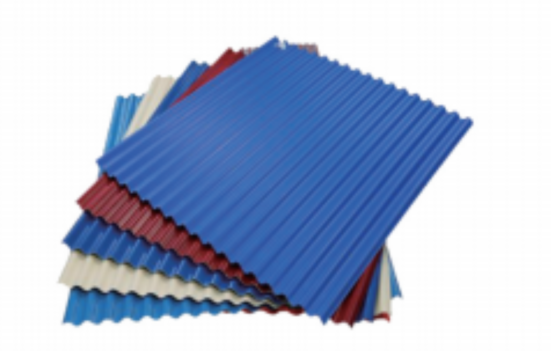 Color coated corrugated roofing sheets